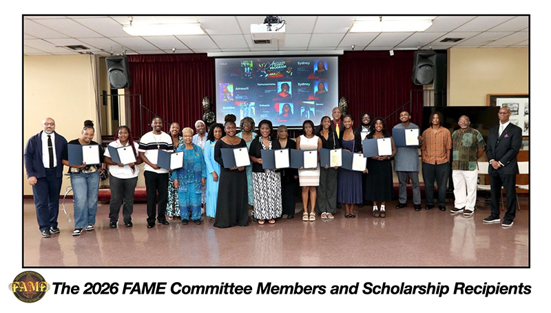 Fame Scholarship Recipients 2026